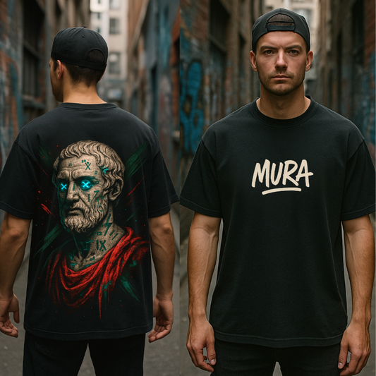 Playera Oversized “El Filósofo del Tiempo”